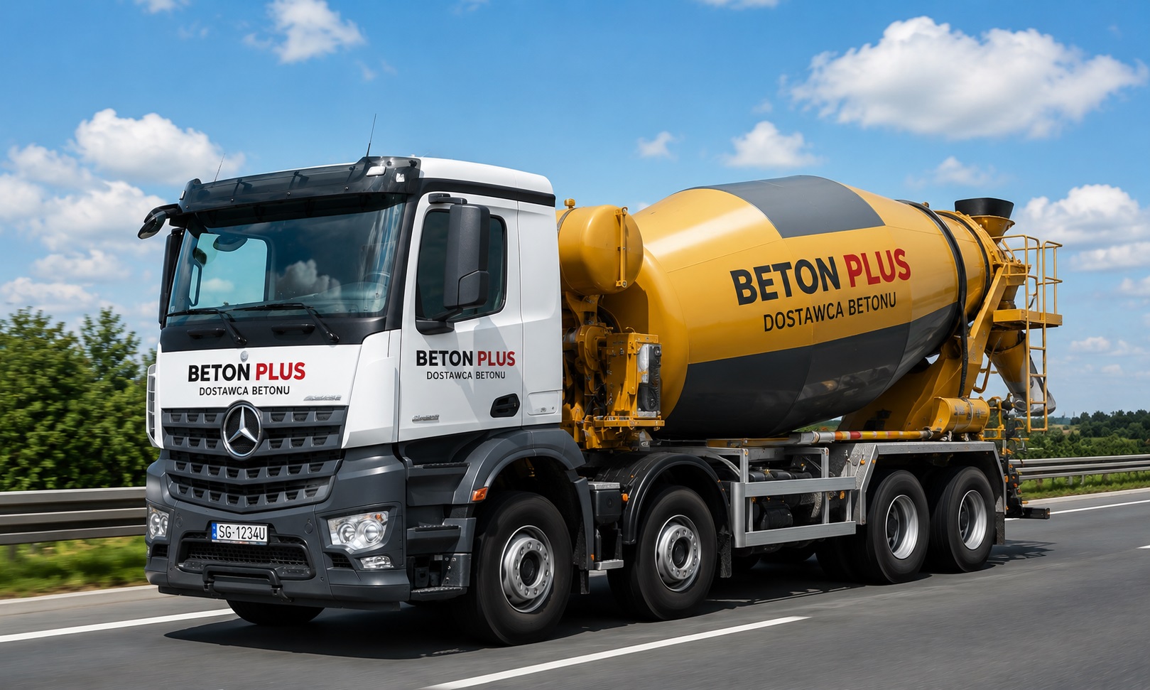 Transport betonu
